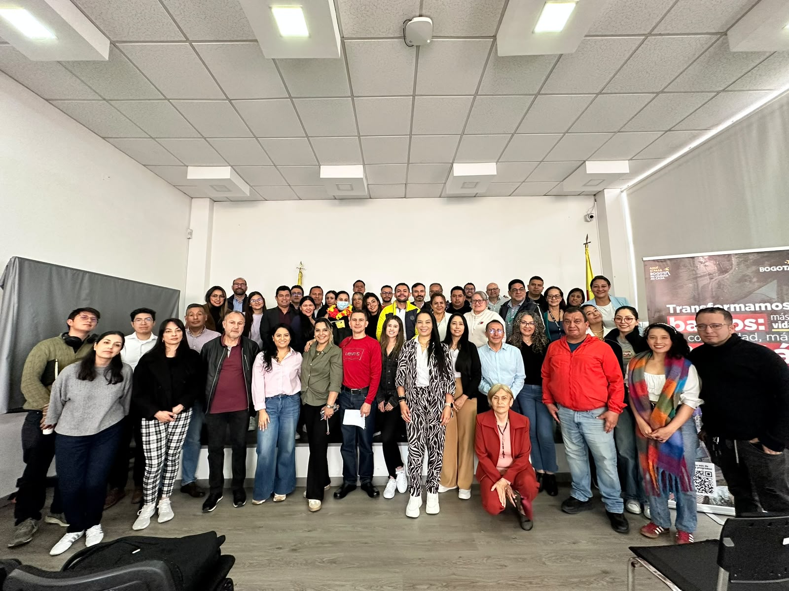 Trabajo en equipo, el valor protagonista de una jornada de aprendizaje en Hábitat