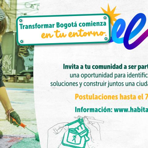 Invita a tu comunidad a transformar Bogotá con LIS-Hábitat