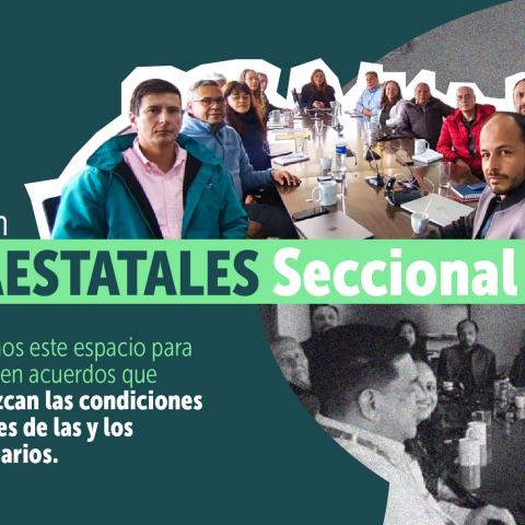 Mesa de negociación colectiva con SINTRAESTATALES